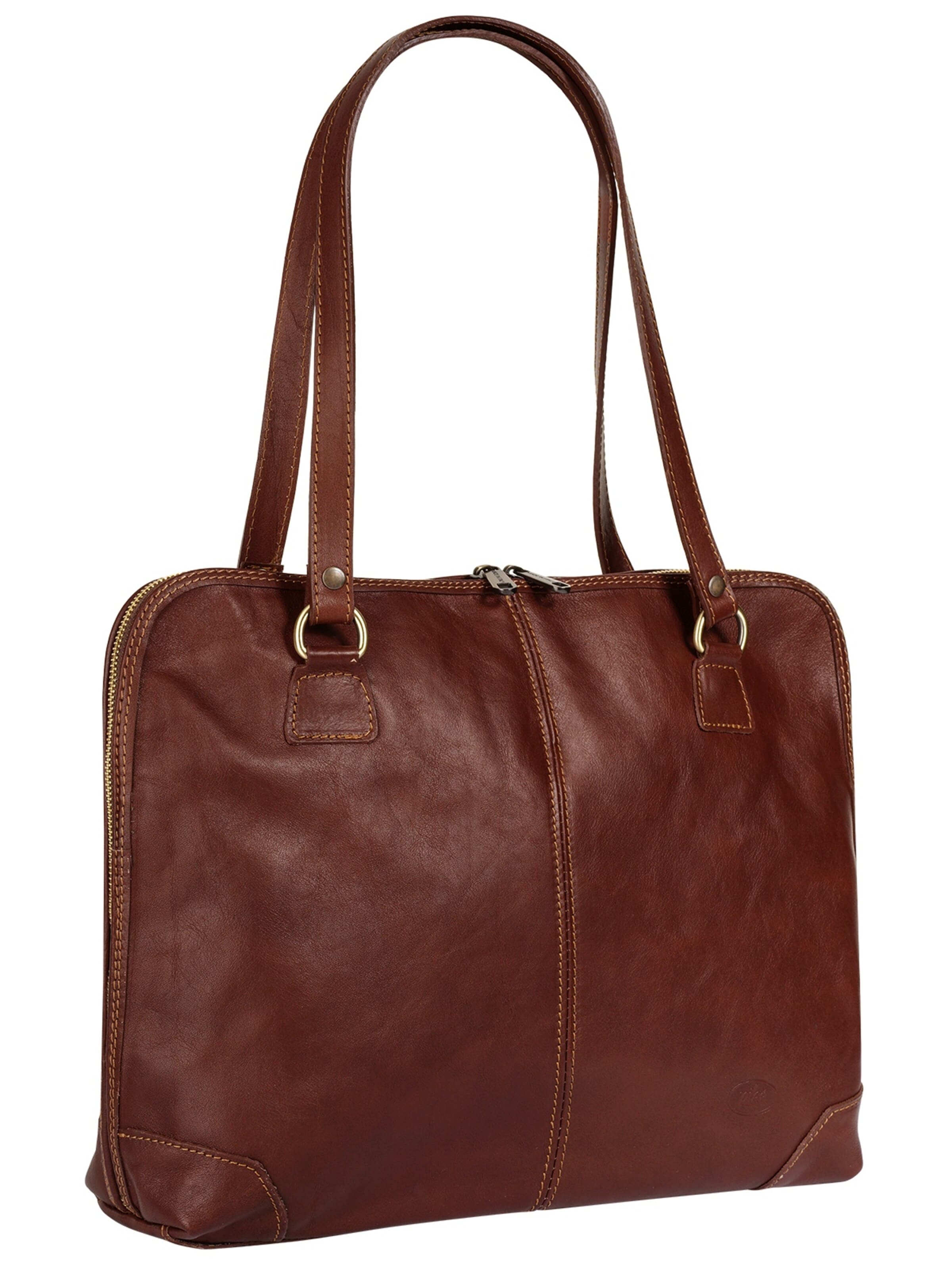 Cabas piké en marron