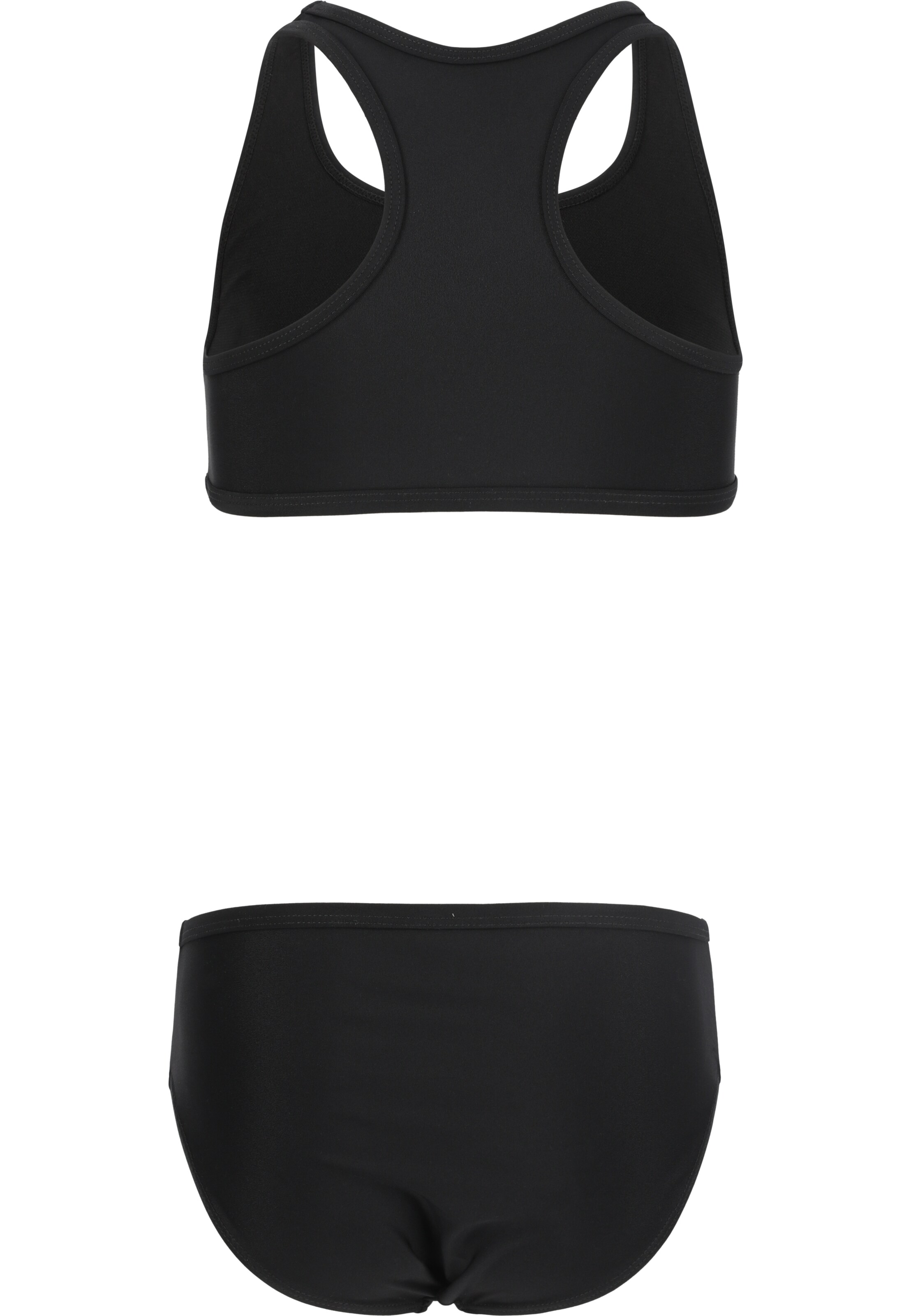 ZigZag Bralette Bikini 'Misty' in Black