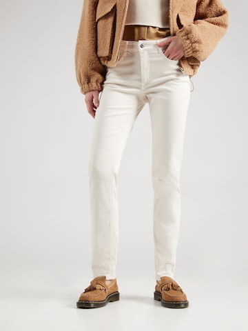 Slimfit Jeans 'Dream' di MAC in bianco: frontale