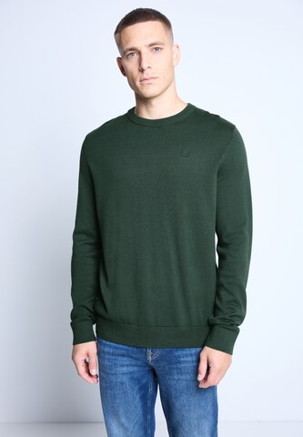 Street One MEN Sweater in Green: front