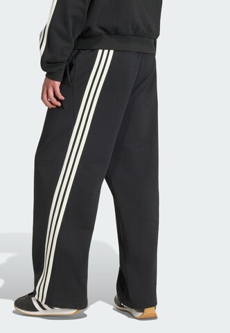 ADIDAS SPORTSWEAR Lużny krój Spodnie sportowe w kolorze czarny