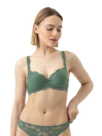 Mey Push-up Bra 'Amazing' in Green: front