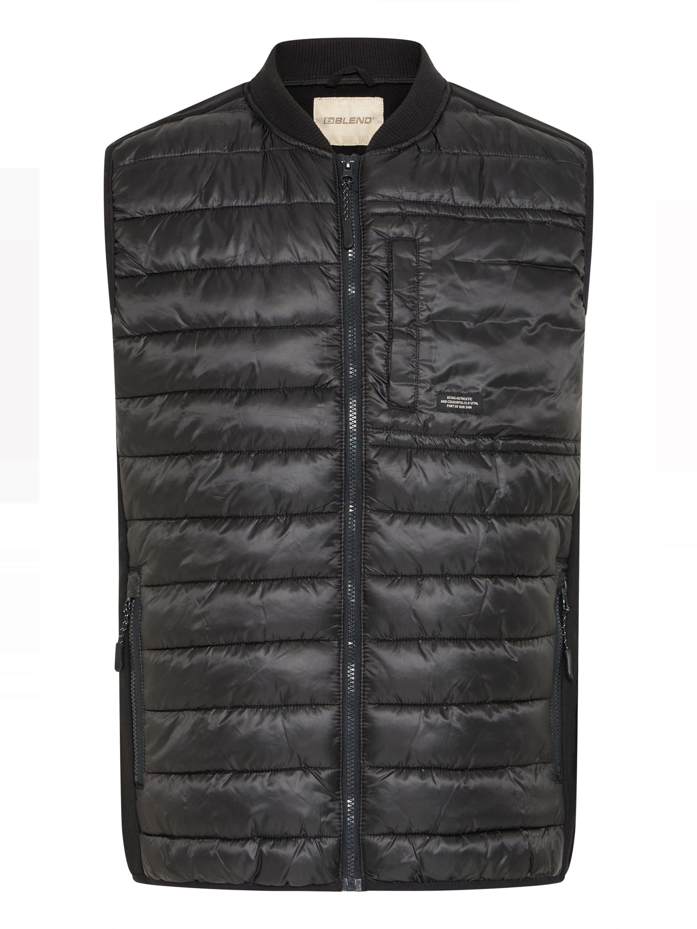 Gilet ' BHEVEREST ' di BLEND in nero: frontale