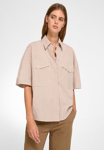 DAY.LIKE Blouse in Beige: front