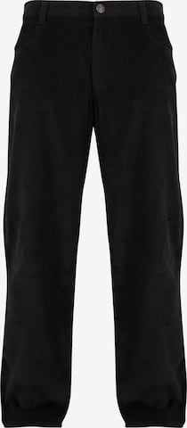 Loosefit Pantalon Urban Classics en noir : devant