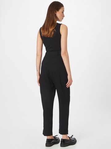 River Island Loose fit Pleat-Front Pants in Black