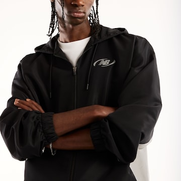 new balance Jacke 'Trackside' in Schwarz