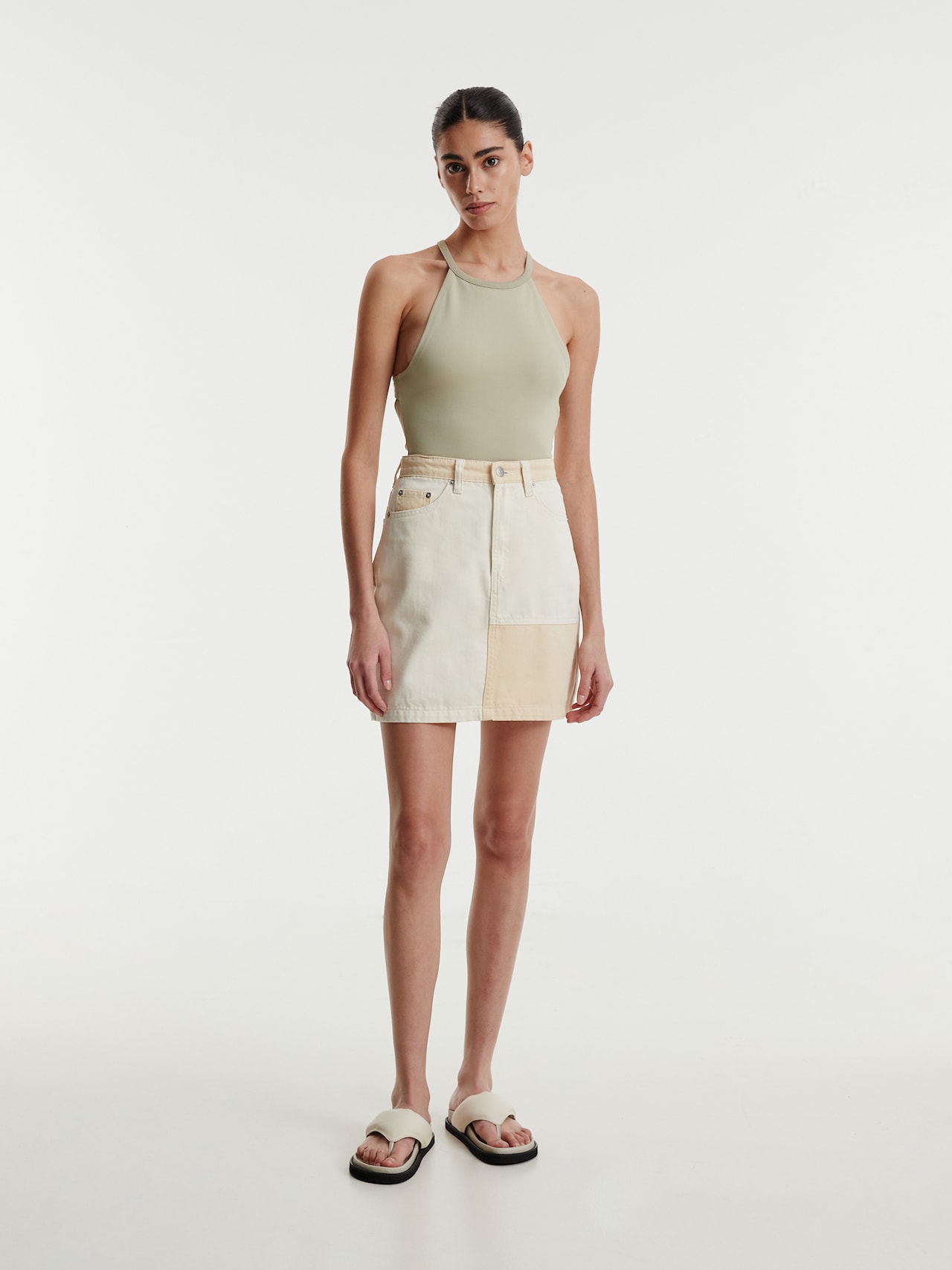 EDITED Shirt body 'Pamela' Groen