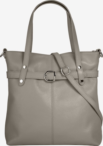 Cabas Cluty en gris : devant