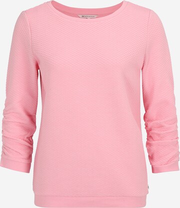 TOM TAILOR Sweatshirt i rosa: forside