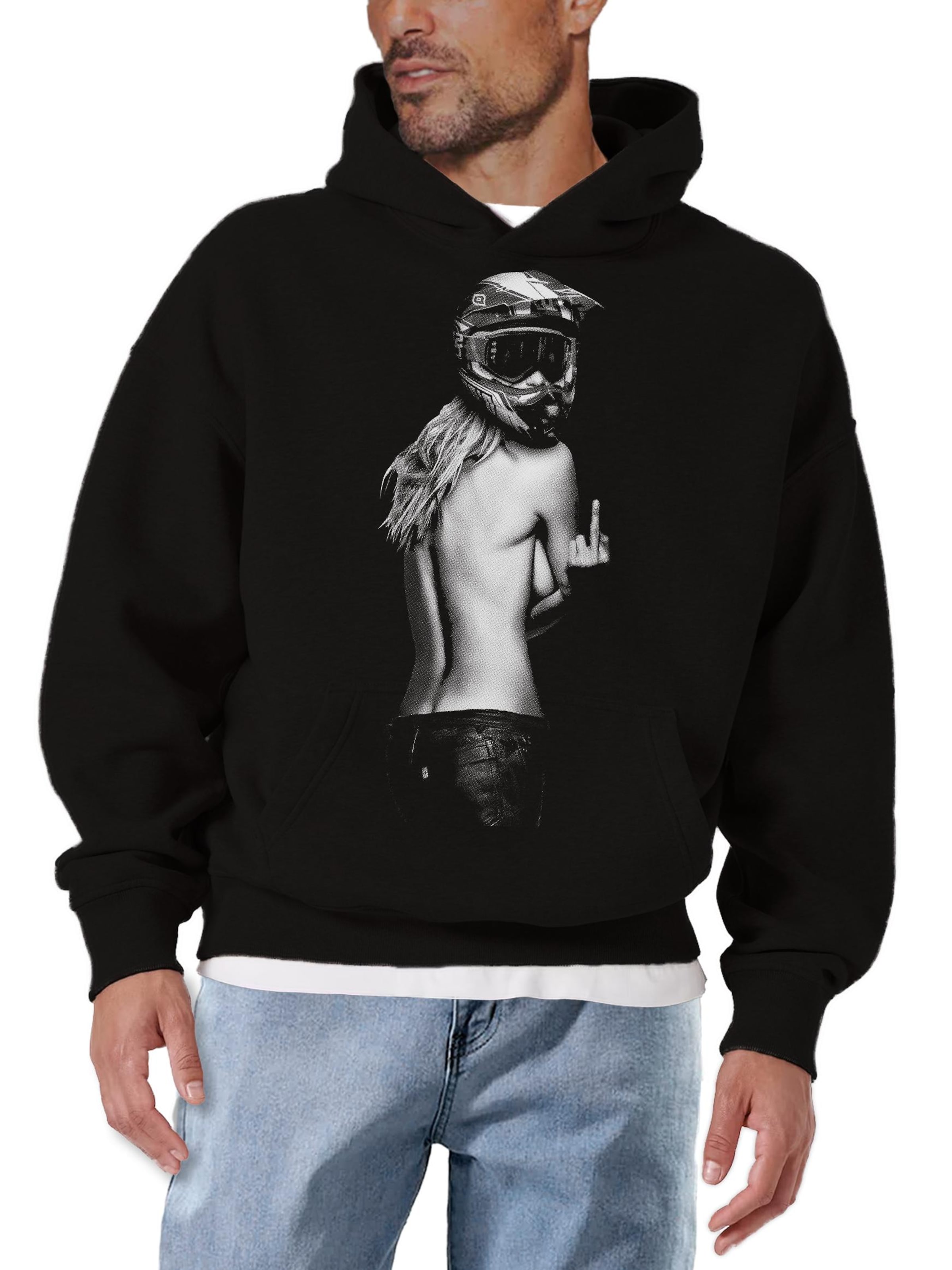 MAKAYA Sweatshirt in Black