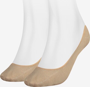 Tommy Hilfiger Underwear Socken in Beige: predná strana