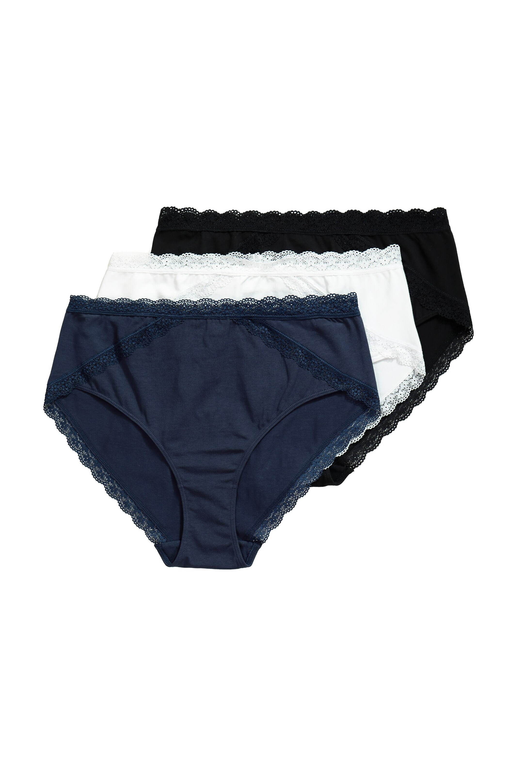 Ulla Popken Slip in Blau: Vorderseite