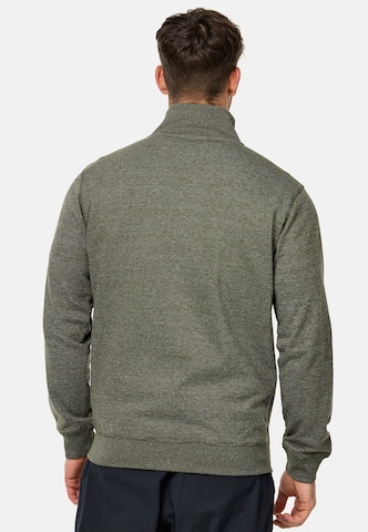 INDICODE JEANS Sweat jacket ' Yanic ' in Green