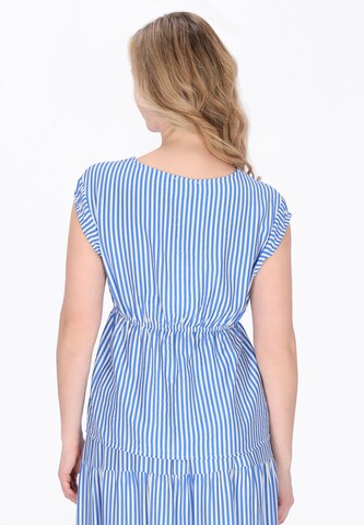 Chemisier Usha en bleu