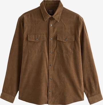 Next Comfort Fit Paita värissä ruskea: etupuoli