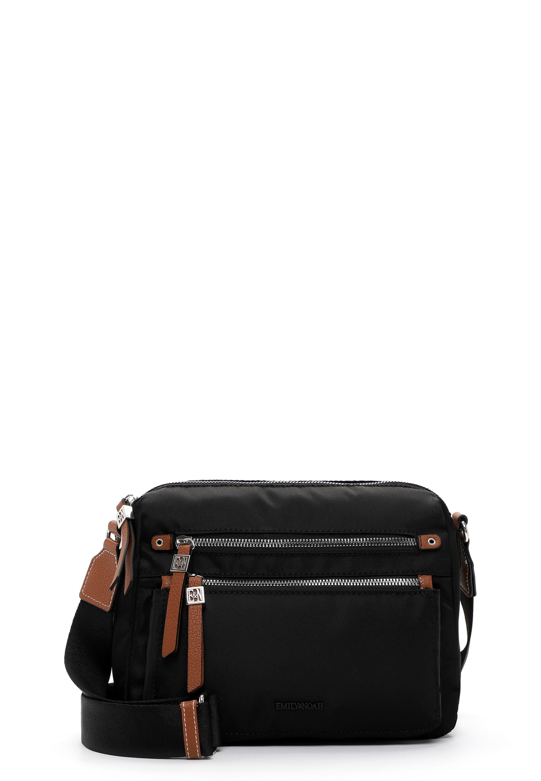 melns Emily & Noah Pleca soma: no priekšpuses