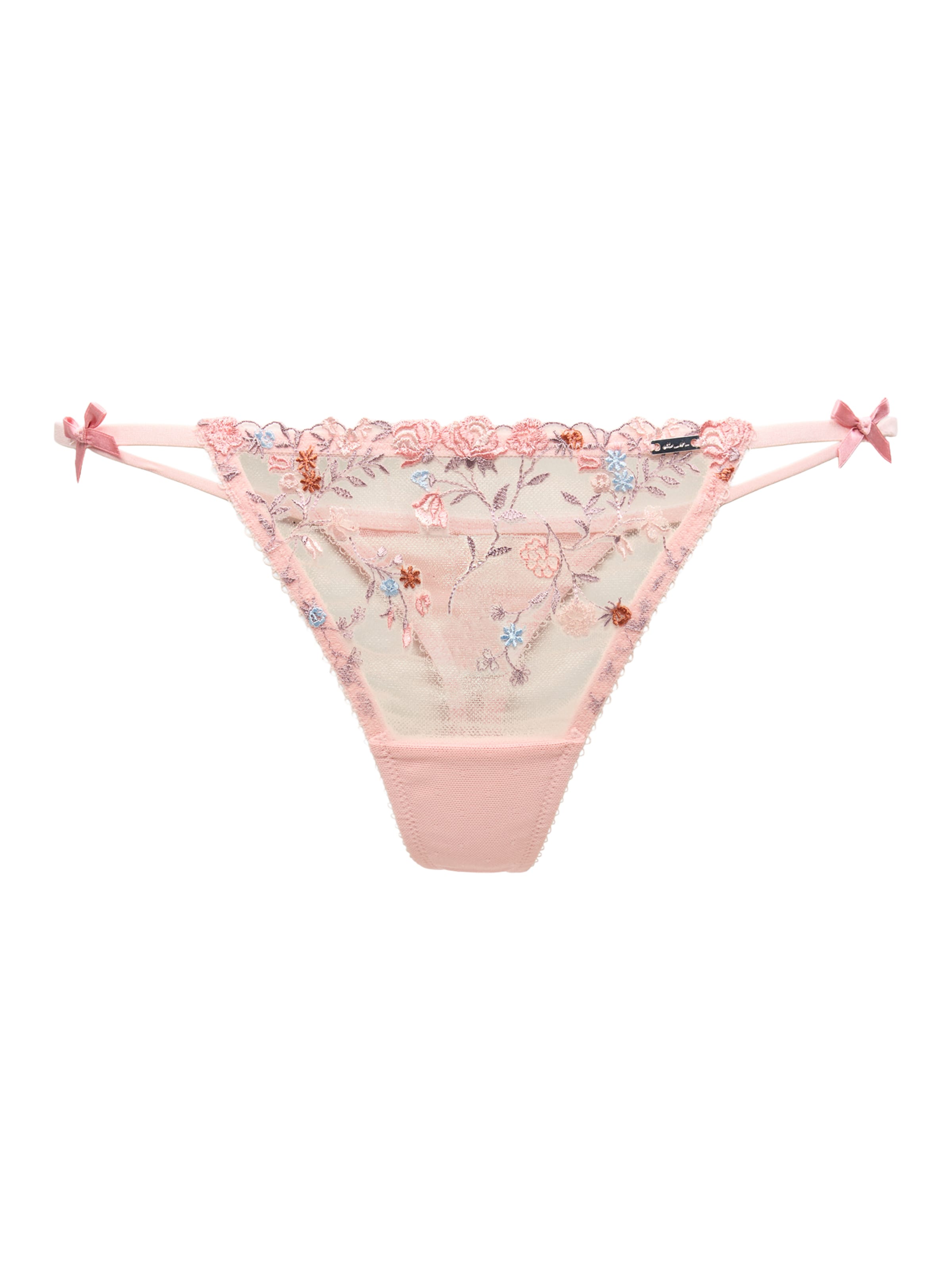 Lindex Thong 'Rosie' in Pink: front