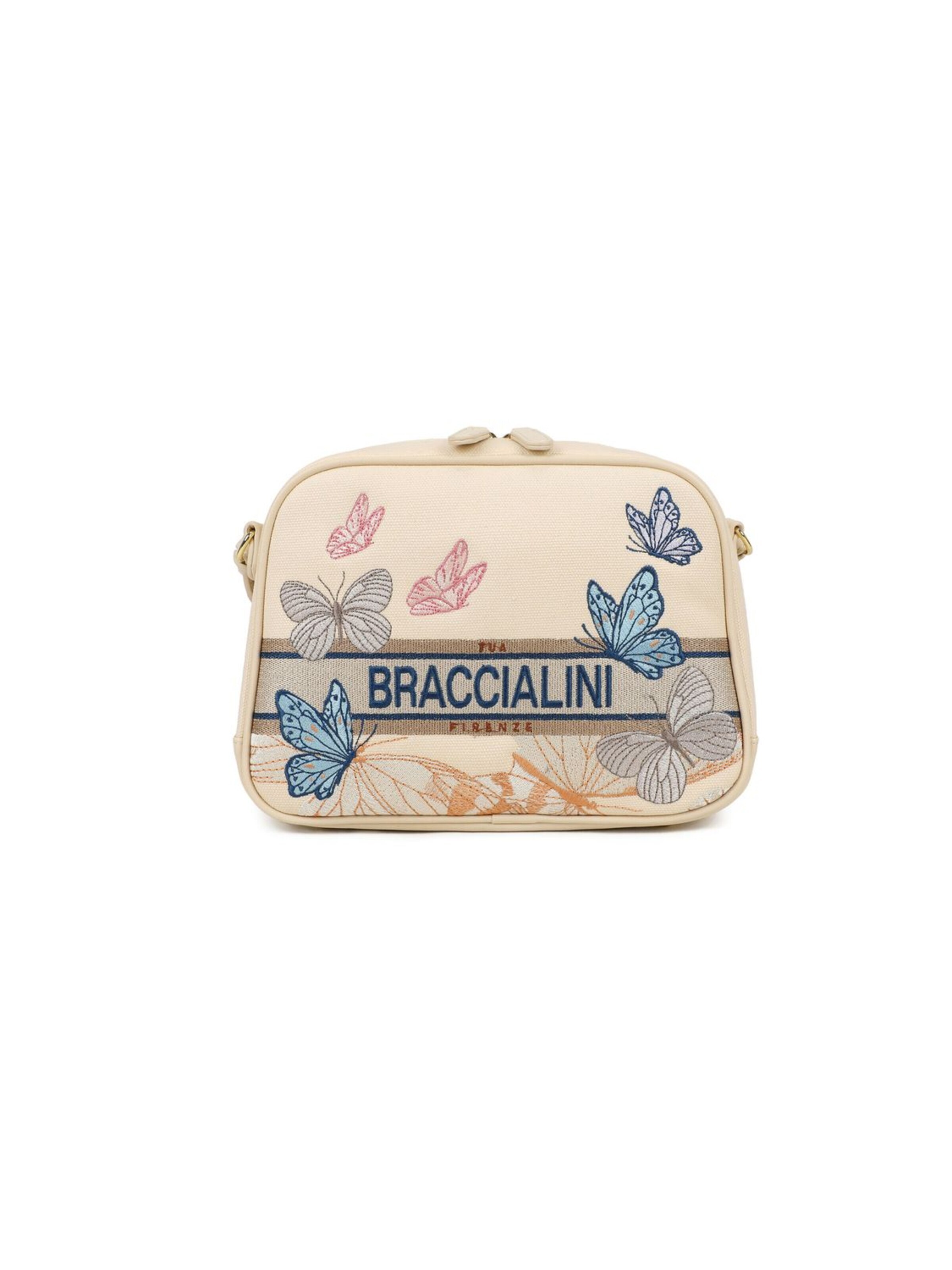 Borsa a tracolla 'Jacquard' in One Size Braccialini di colore beige, Visualizzazione prodotti