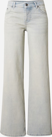 TOPSHOP Wide leg Jeans in Blauw: voorkant