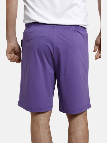 Pantalon de pyjama 'Malvik' Jan Vanderstorm en violet