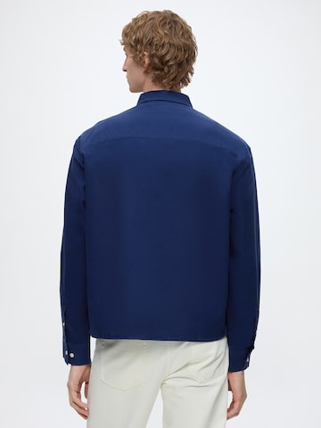 Calvin Klein Jeans Regular Fit Skjorte '90s' i blå