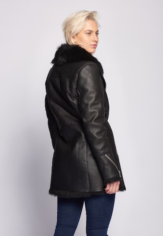 Manteau mi-saison 'Lydia' Maze en noir