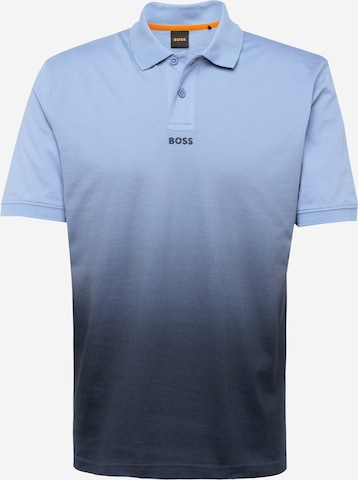 T-Shirt BOSS en bleu : devant