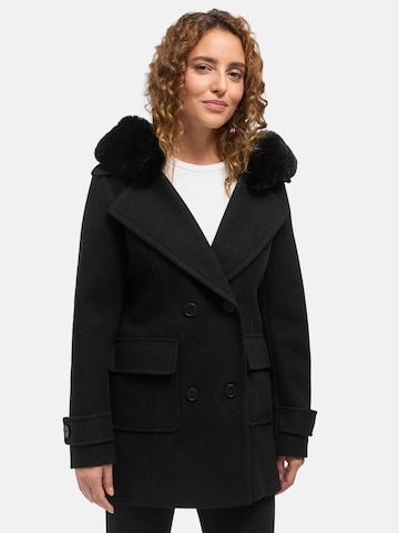 Tazzio Wintermantel 'F812' in Zwart: voorkant