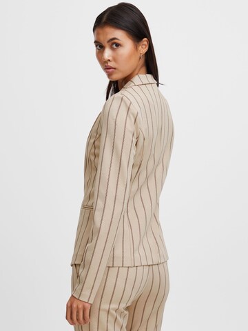 ICHI - Blazer 'RUTI' en beige