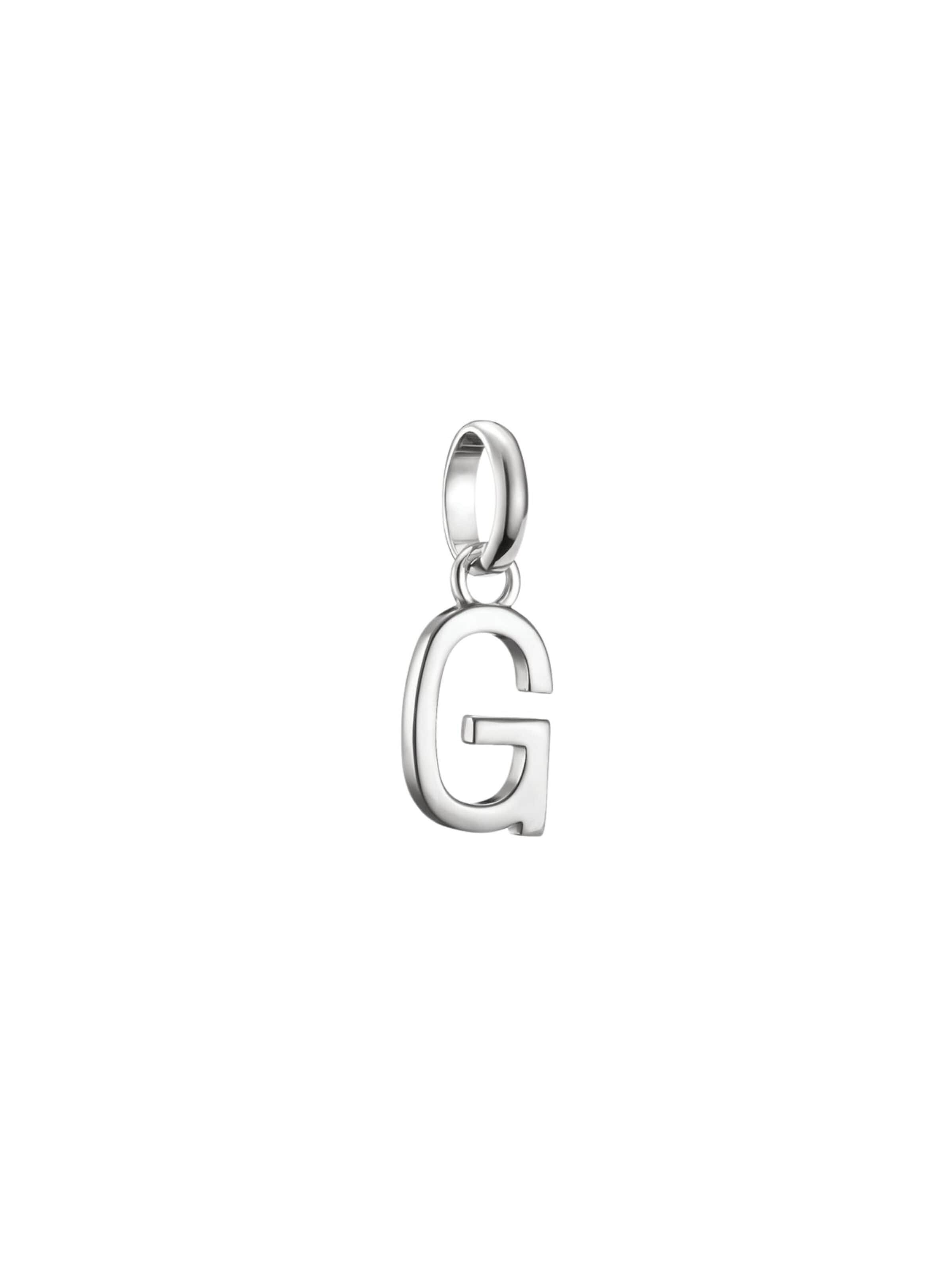 Pendentif 'Buchstabe G' Thomas Sabo en argent : devant
