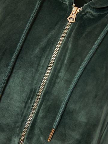 Funky Buddha - Sudadera con cremallera en verde