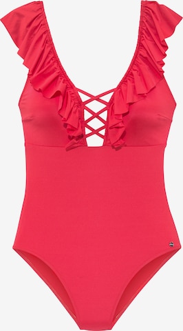 s.Oliver Swimsuit in Red: front