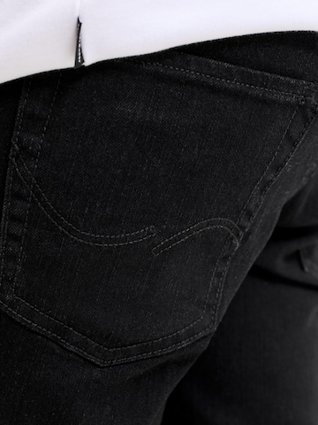 Jack & Jones Junior Slimfit Džíny 'JJIGlenn JJOriginal' – černá