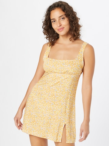 Motel Summer Dress 'Mehra' in Yellow: front