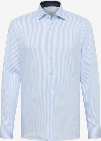 ETERNA Slim fit Zakelijk overhemd in Blauw: voorkant