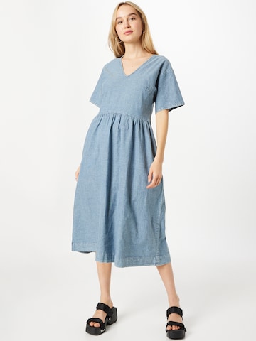 Robe Oasis en bleu : devant