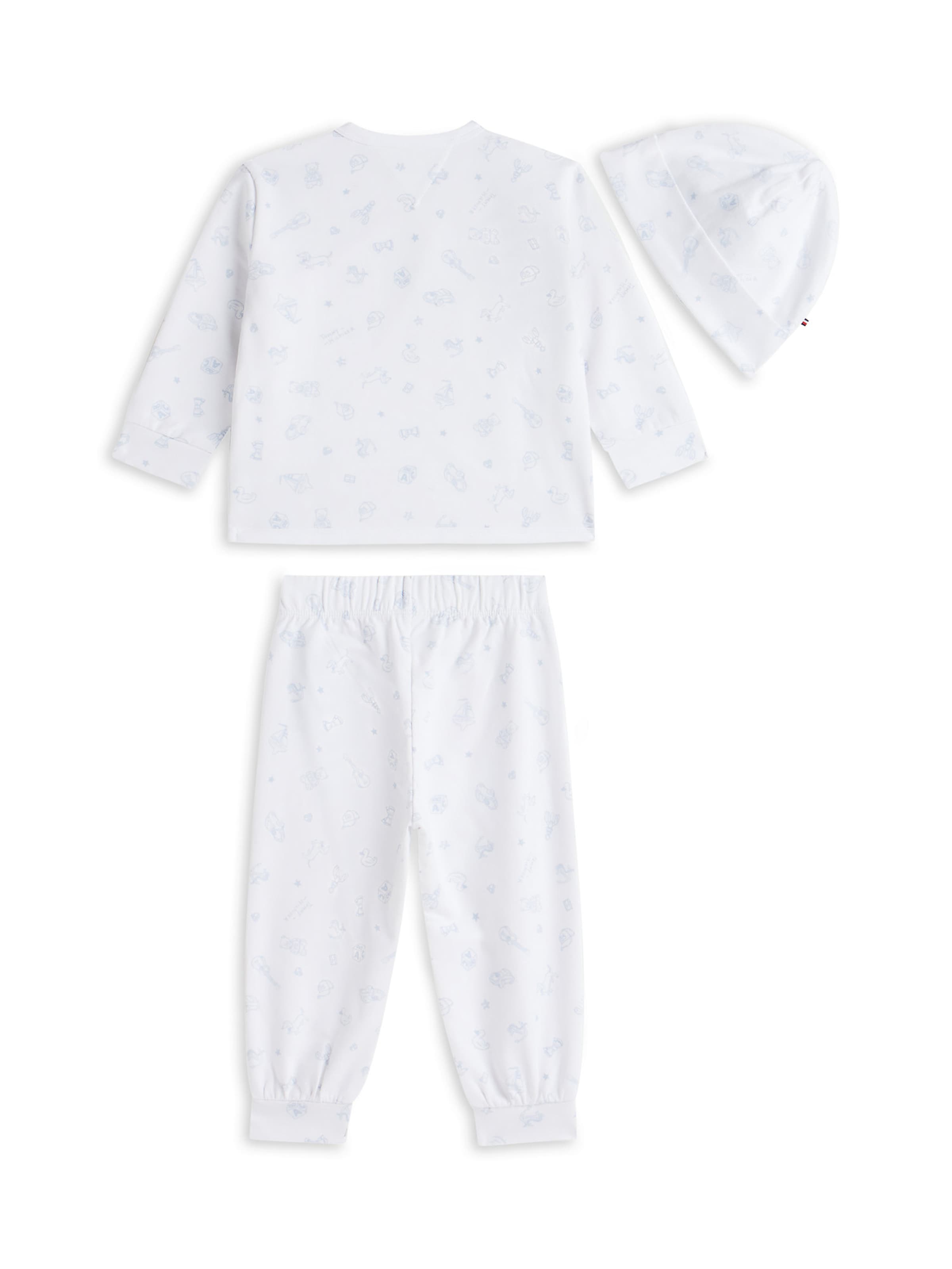 Set TOMMY HILFIGER en blanc
