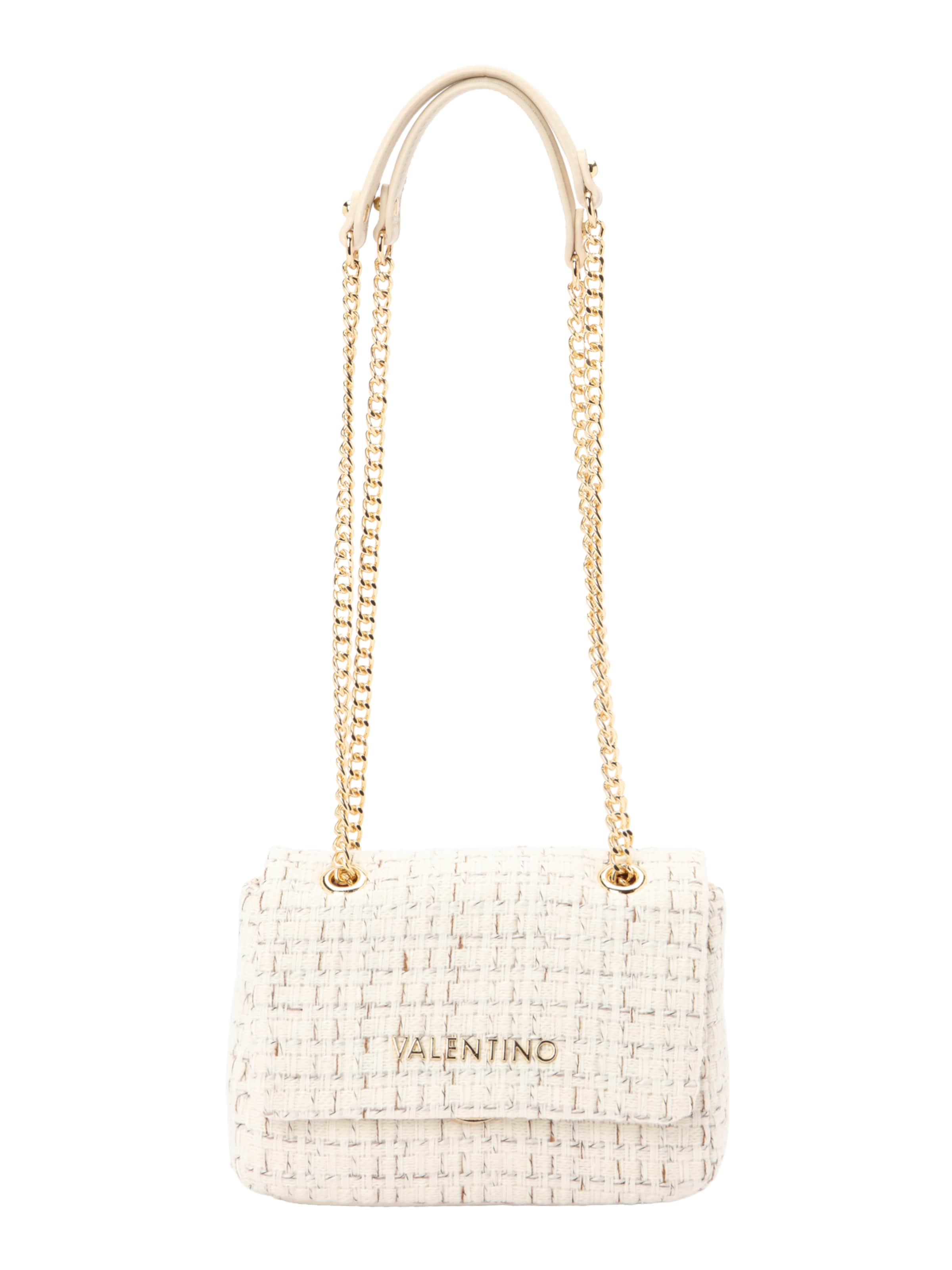 VALENTINO Skuldertaske i hvid: forside