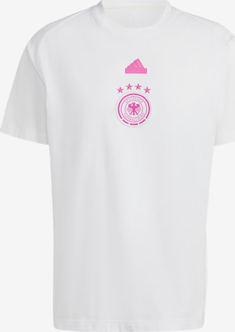 ADIDAS PERFORMANCE - Camiseta funcional 'DFB' en blanco: frente