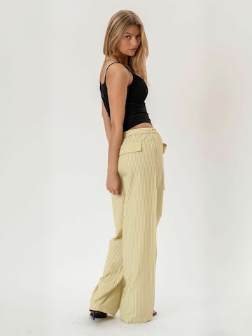 ITS MAY Regular Trousers ' Francesca ' in Yellow