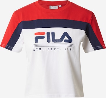 FILA - Camisa 'BELEK' em vermelho: frente