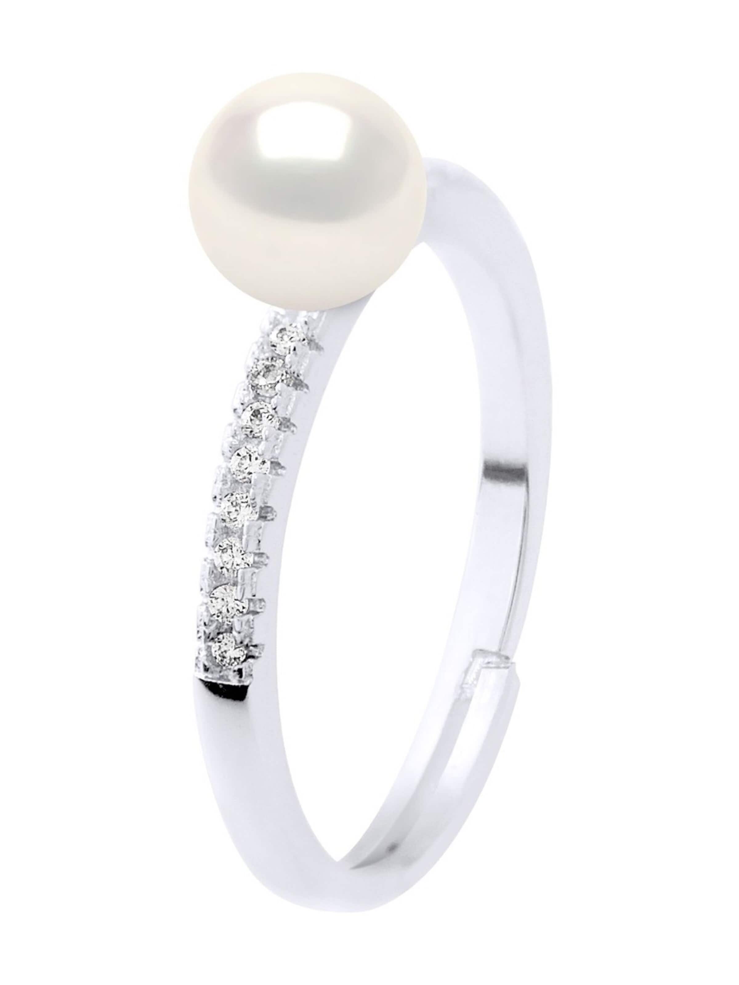 Anello 'ST GERMAIN' di Ateliers Saint Germain in bianco: frontale