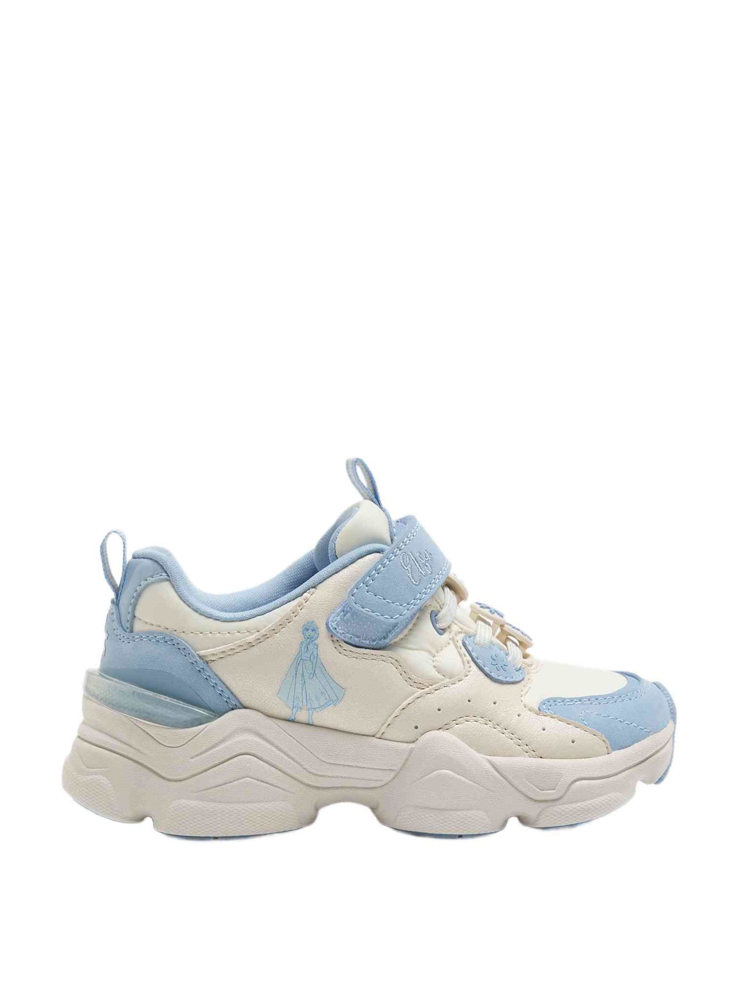 Baskets 'Disney Frozen™' Marks & Spencer en bleu : devant