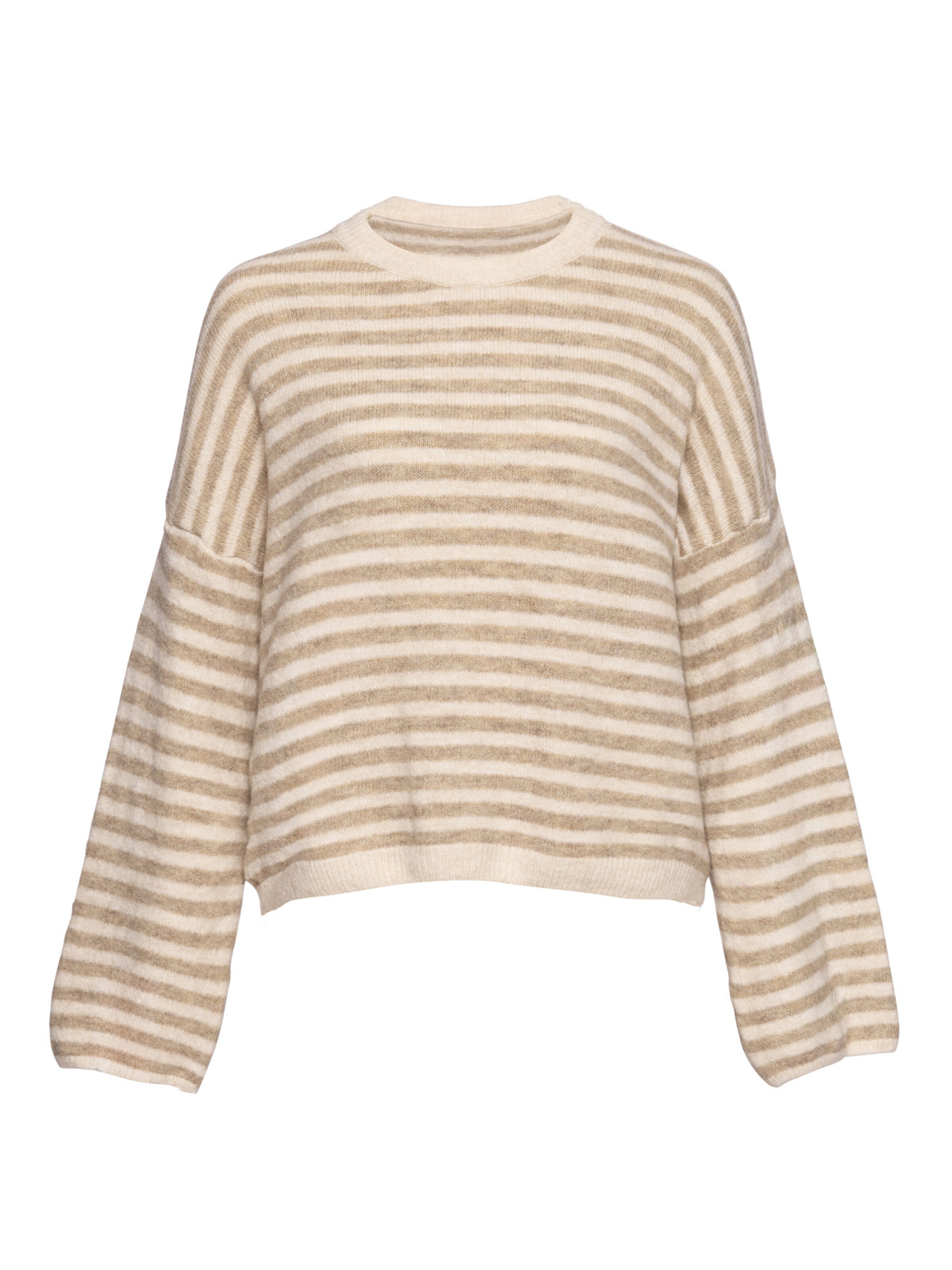 Lilavie Strickpullover ' Kimmii ' in Beige: Vorderseite