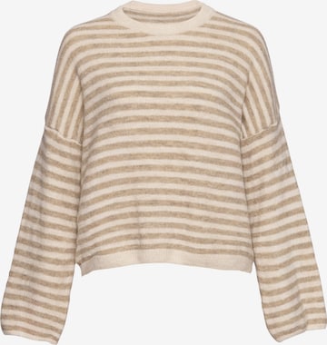 Lilavie Sweater ' Kimmii ' in Beige: front
