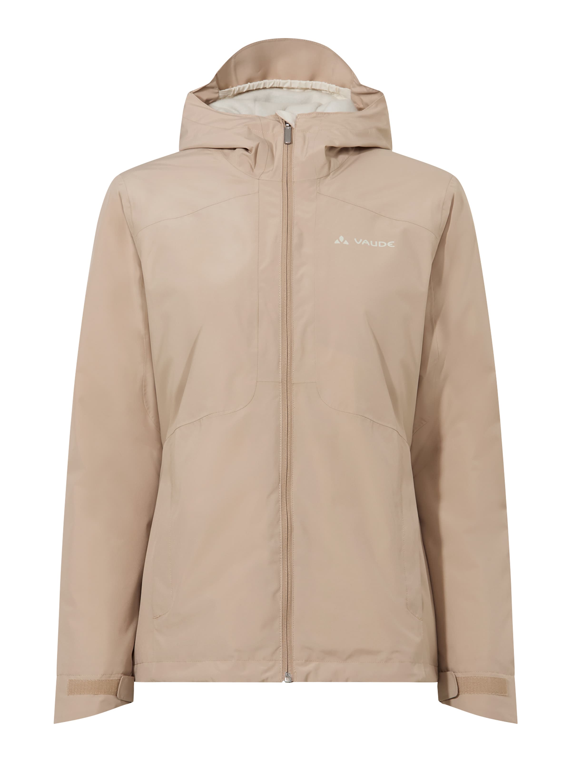 VAUDE Morkon Wool Jacket in Beige: Vorderseite