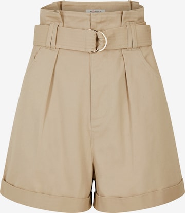 Morgan Regular Pleat-front trousers 'SHEA' in Beige: front