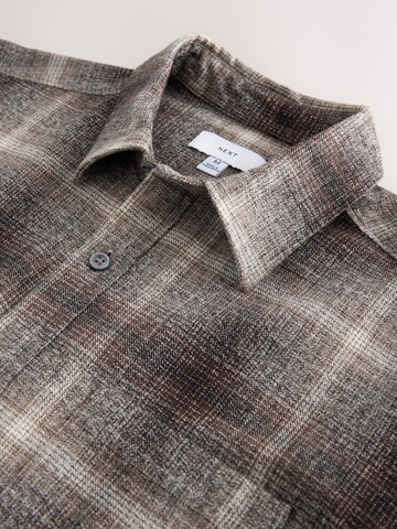 Coupe regular Chemise Next en gris