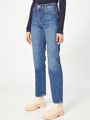 PIECES Regular Jeans 'Elan' i blå: forside